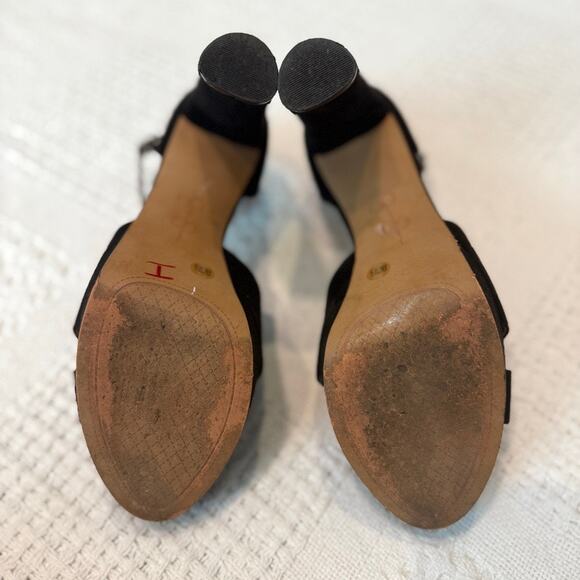 Jessica Simpson 8 Irbella platform suede feel heels sandal 2986 - Picture 9 of 11